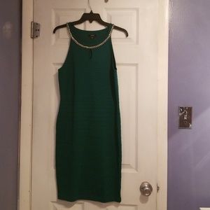 Spandex Green Dress